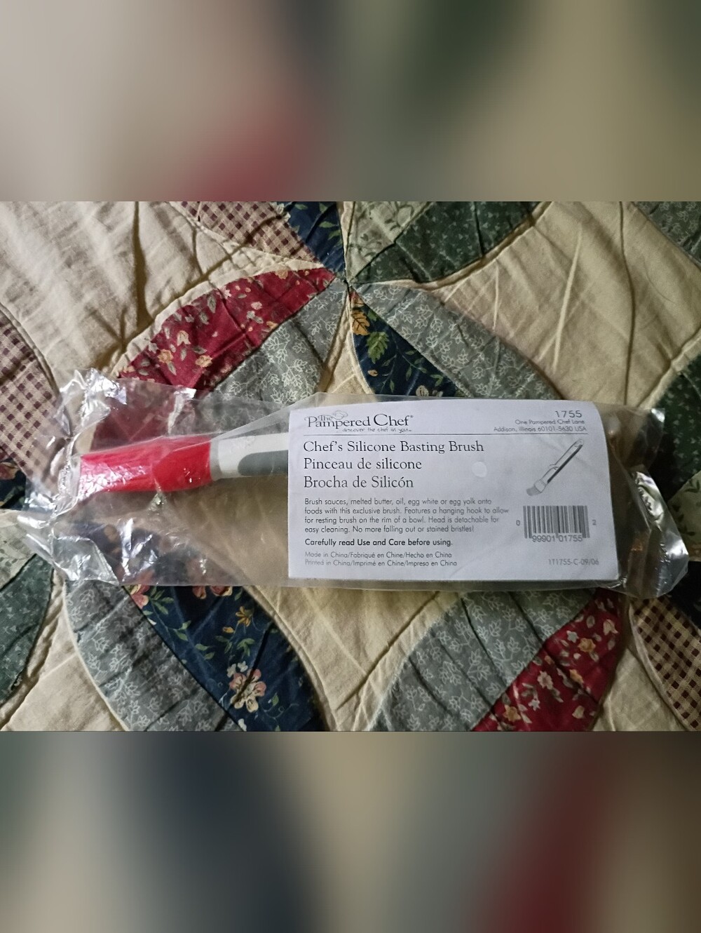 Pampered Chef Silicone Basting Brush